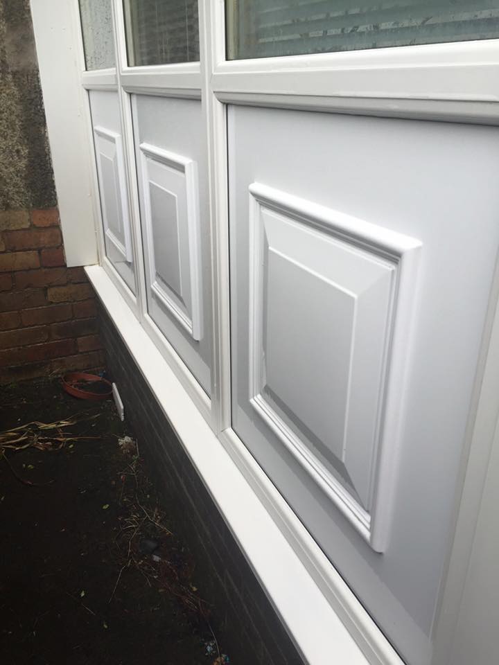 Conservatory board cleaning After