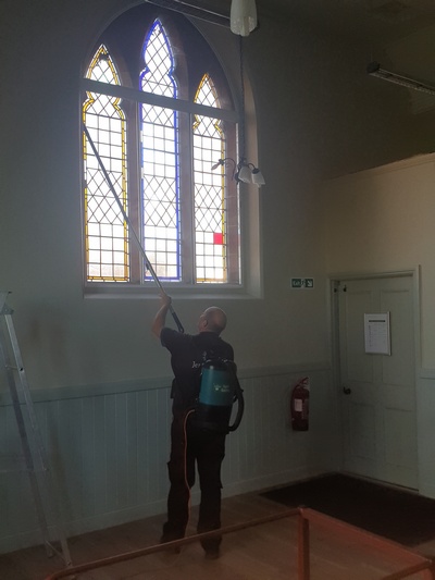 High Level Vacuuming, Hutton End, Penrith