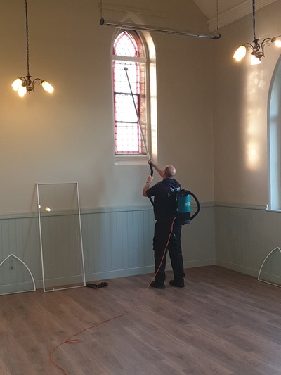 High Level Vacuuming, Hutton End, Penrith