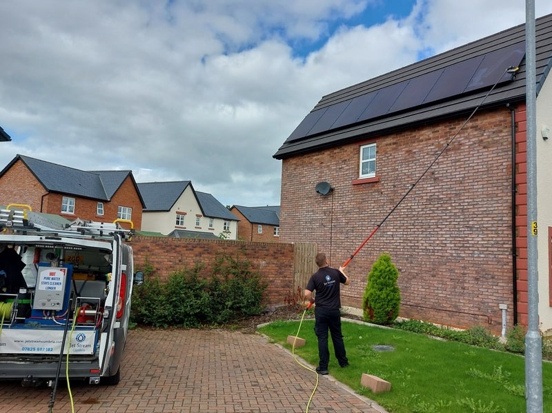 Cleaning Solar Panels, Penrith